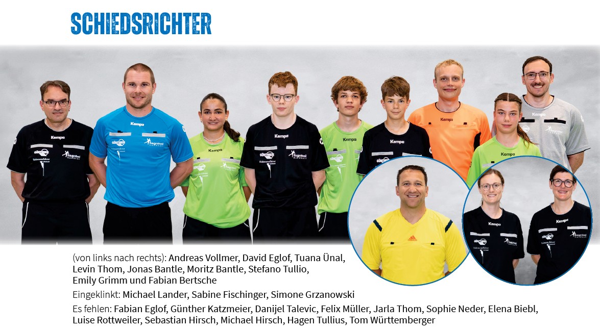 HSG Rottweil, Schiedsrichter Saison 2025/2026