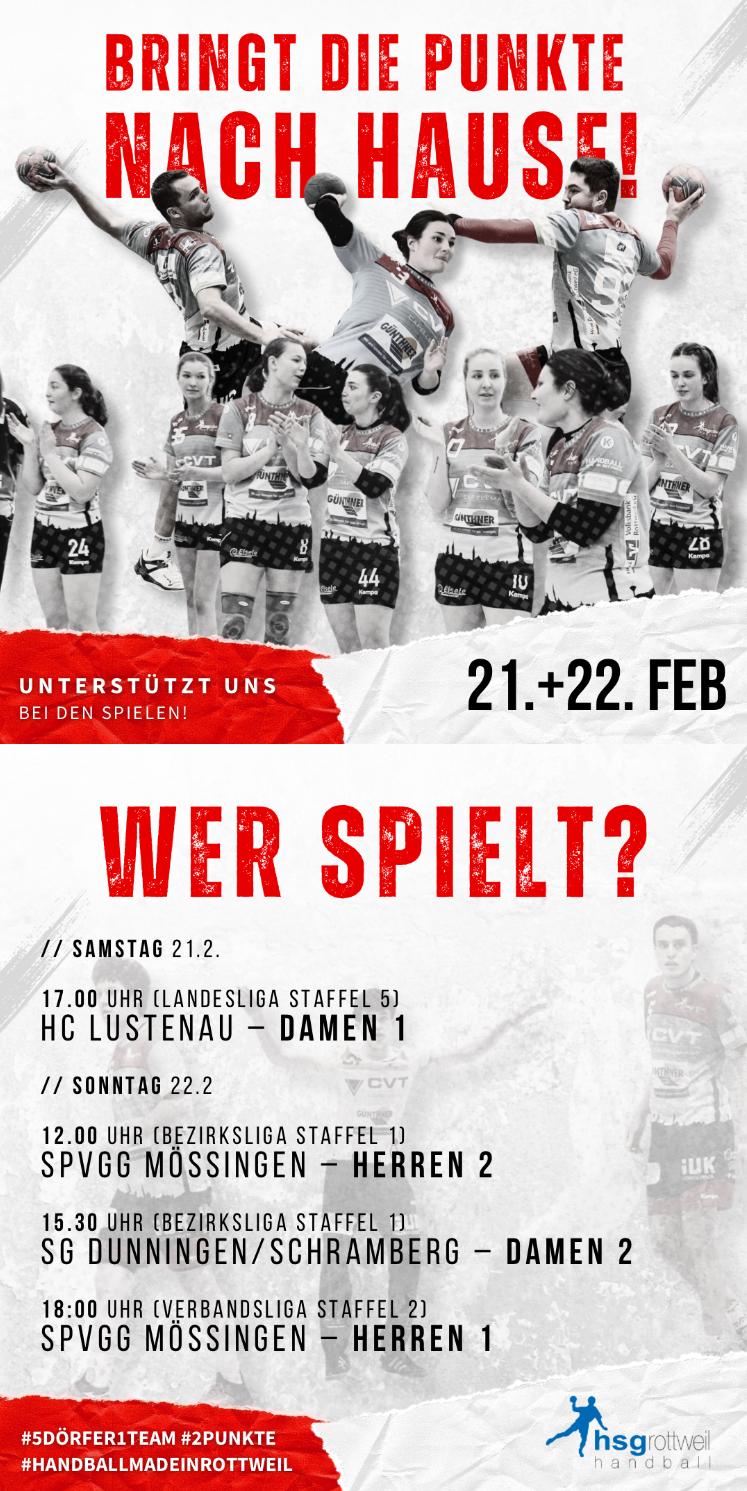 Wer spielt am kommenden Wochenende?