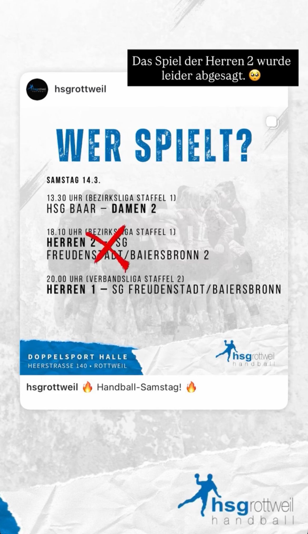 Wer spielt am kommenden Wochenende?