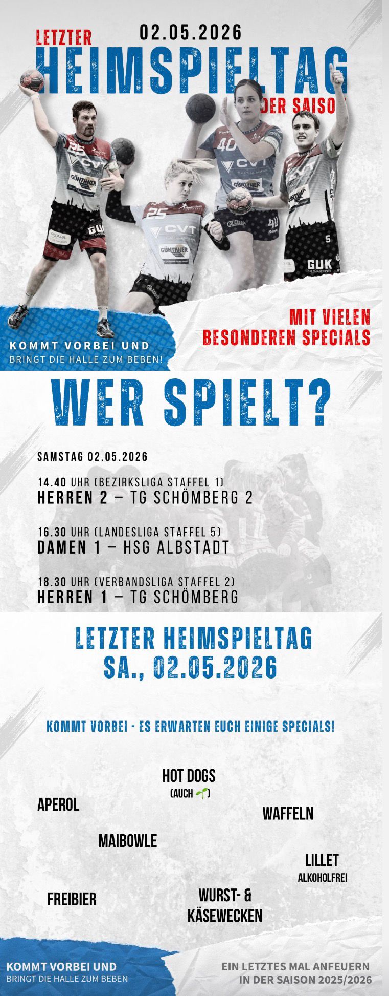 Wer spielt am kommenden Wochenende?