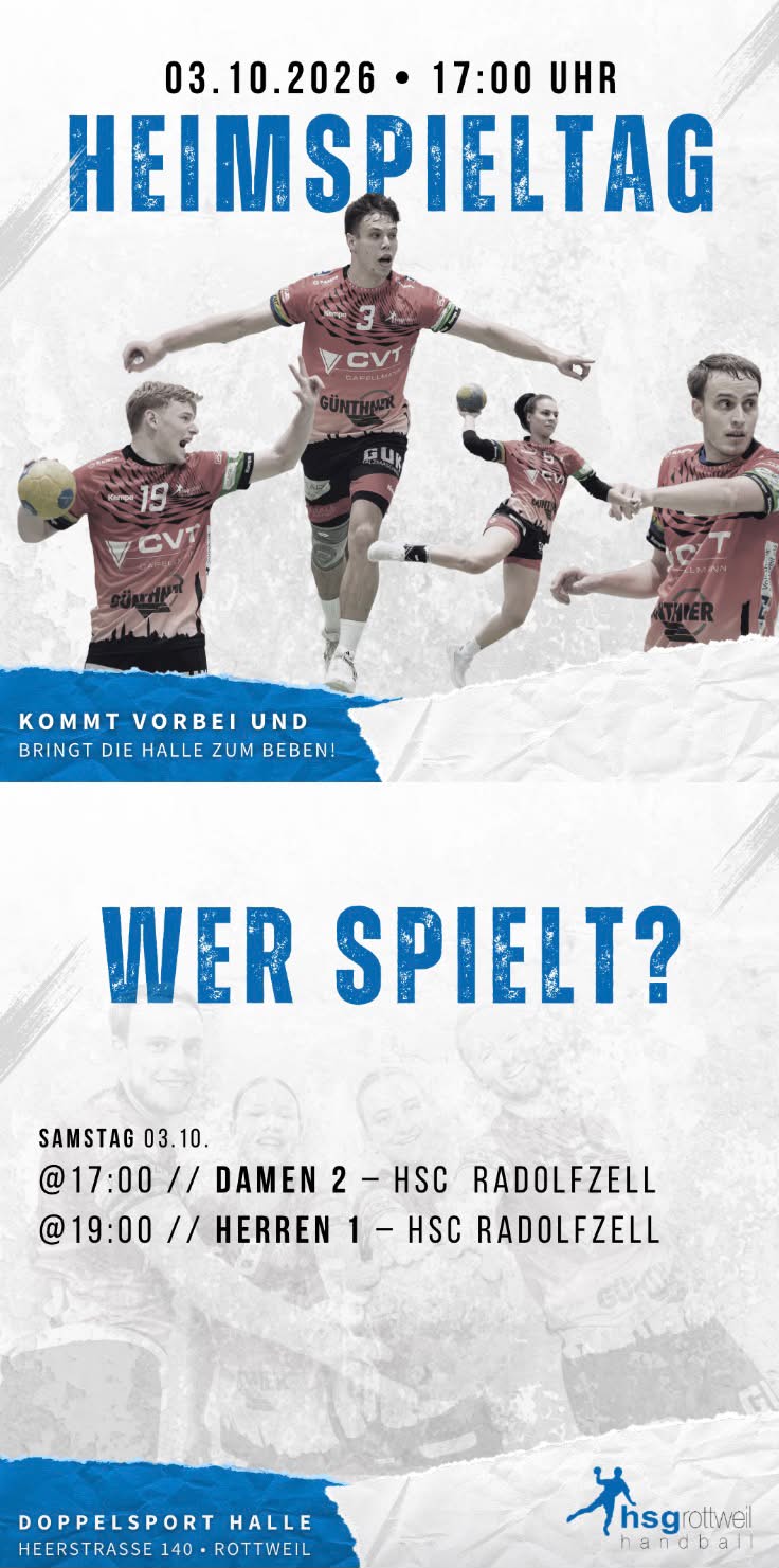 2 Prozenz-Aktion der HSG Rottweil mit Edeka Culinara Rottweil